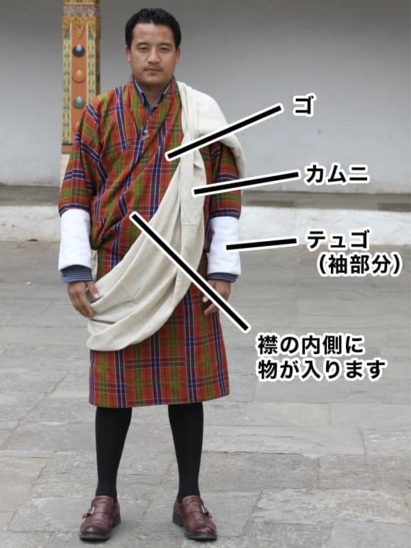 男性用民族伝統衣装「ゴ」